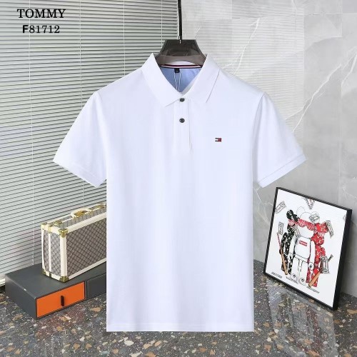 Wholesale New Summer Mens Short-sleeved Casual Polo Shirt Breathable Fashion European Size T-shirt